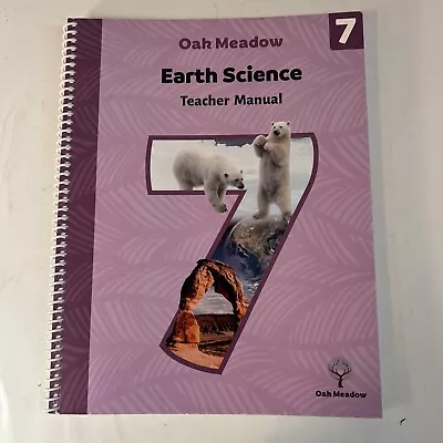Oak Meadow Grade 7 (2019) Earth Science Teacher Manual • $40