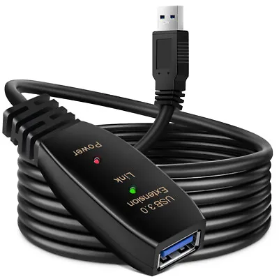 $72.50 • Buy Active USB 3.0 Extension Cable With Amplifier Repeater Male To Female Booster AU