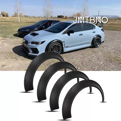 4For Subaru Impreza WRX Sedan GT Car Truck Cover Extra Wide Wheel Fender Flares • $114.09