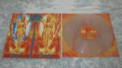 MORBID ANGEL  Heretic  LP Clear Vinyl 200X  Nocturnus Napalm Death Deicide • $43.58