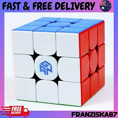 HOT Magic Gan 356M Speed Cube 3x3 Stickerless Puzzle Cube Gan Magnetic • $31.34