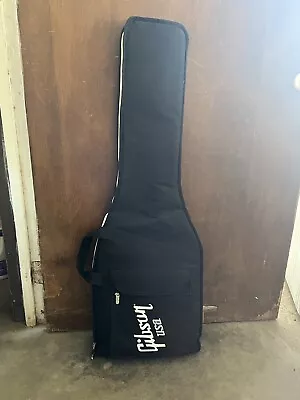 GIBSON USA Padded Soft Guitar GIG Backpack Bag Case Saddle W/Straps/Handle Black • $84.92