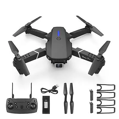 Dual Camera Mini Drone Foldable With Carry Case RC Quadcopter 360° Headless Mode • £27.99