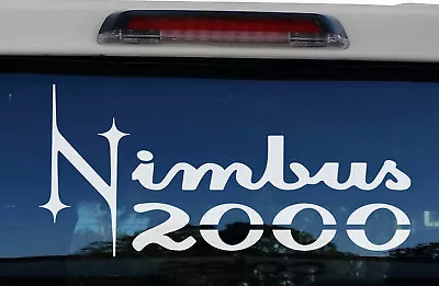 Nimbus 2000 Car Decal Sticker Harry Potter Broomstick • $6.99