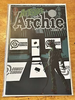 AFTERLIFE WITH ARCHIE #1 Retailer Exclusive Variant Coliseum Of Comics 2013 • $8