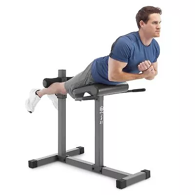 Marcy Adjustable Hyperextension Roman Chair / Exercise One Size Dark Grey  • $219.77