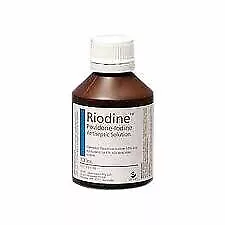 RIODINE POVIDONE-IODINE Antiseptic Solution 10% 100ML • $19.95