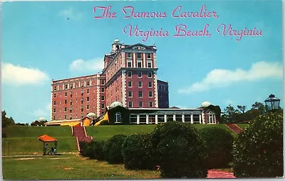 Postcard - VA - Virginia Beach - Cavalier Hotel  - Exterior View • $3.39