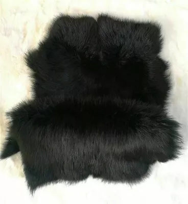 Natural Genuine Rabbit Skin Pelt Hide Craft Leather For Animal Training Garments • $12.34