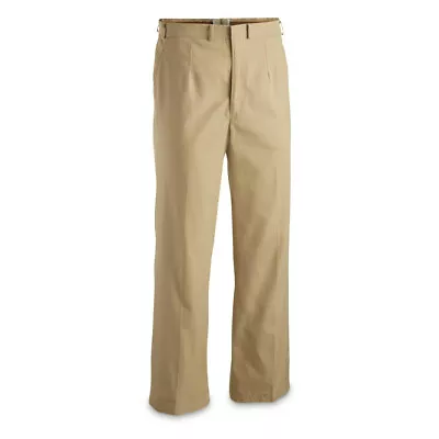 Vintage German Military Khaki Dress Pants Size 33 37 39Grade 1 Cd.free Ship • $18.99