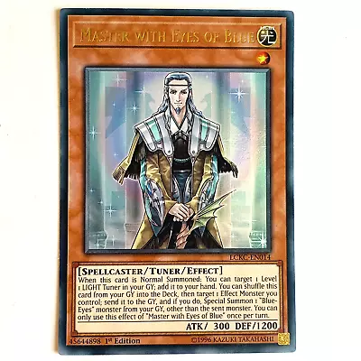 YUGIOH Master With Eyes Of Blue LCKC-EN014 Ultra Rare Card 1st Edition NM-MINT • £2.99