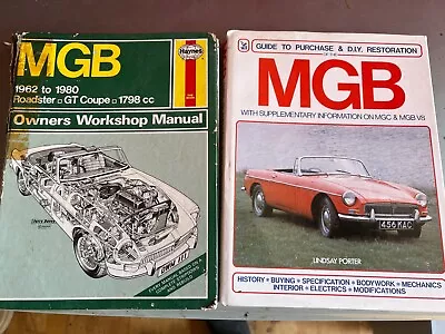 Haynes Mgb Owners Workshop Manual 1962-1980 • $6.17