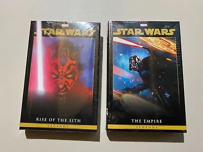 $124.99 • Buy Star Wars Legends The Empire Omnibus Vol 1 + Rise Of The Sith Omnibus LOT SET