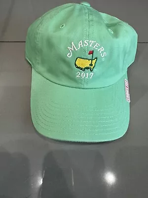 2017  MASTERS Embroidered Ladies Fit Adjustable Green Hat/Cap - American Needle • $55