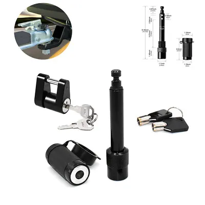 $40.17 • Buy 1Set Hitch Coupler Lock Towing Receiver Locking Trailer Tow Latch Tongue Pin Kit
