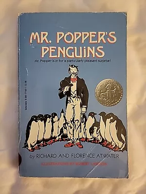 Mr. Popper's Penguins By Florence Atwater And Richard Atwater 1994 Paperback • $0.99