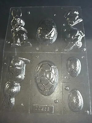 8 On 1 Easter Bunny/egg Chocolate Mould/moulds/3-d/childrens/kids/make Your Own • £7.95