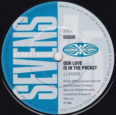 Northern Soul--J.J. Barnes--Our Love Is In The Pocket / Darrell Banks-Open The.. • £9.99