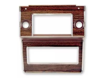 1969 1970 Ford Mustang Coupe Fb Convertible Wood Radio Heater Cover Bezel Plate • $99.95