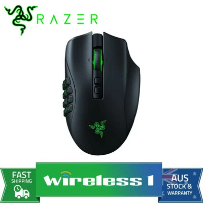 $169 • Buy Razer Naga Pro Wireless Gaming Mouse RZ01-03420100