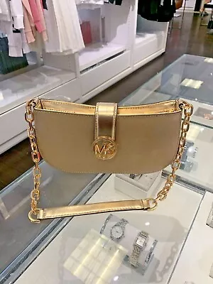 Michael Kors Small  Pouchette Crossbody Handbag Purse Shoulder  BAG • $74