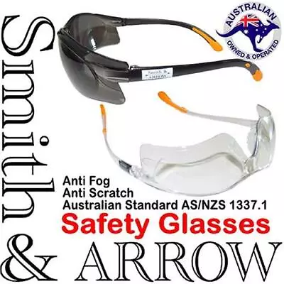 CLEAR SAFETY GLASSES LENS EYE PROTECTION PROTECTIVE EYEWEAR ANTI FOG SCRATCH X24 • $89.95