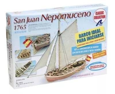 ARTESANIA LATINA 1/25 San Juan Nepomuceno’s Boat ITEM: 18010 • £96