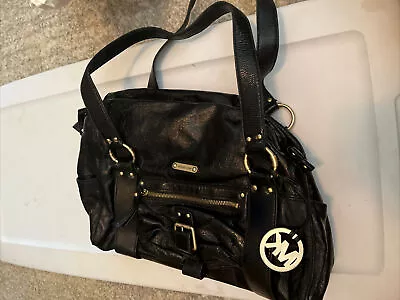 MICHAEL KORS Black Leather Bag • $24