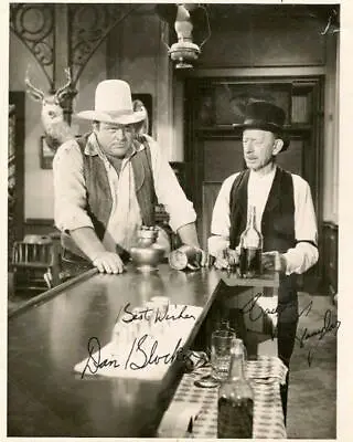 REPRINT - BONANZA Dan Blocker - Vaughn Taylor Signed 8 X 10 Photo Poster RP • $6.99