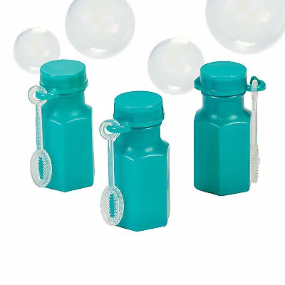 $13.15 • Buy Hexagon Teal Mini Bubble Bottles - Toys - 48 Pieces