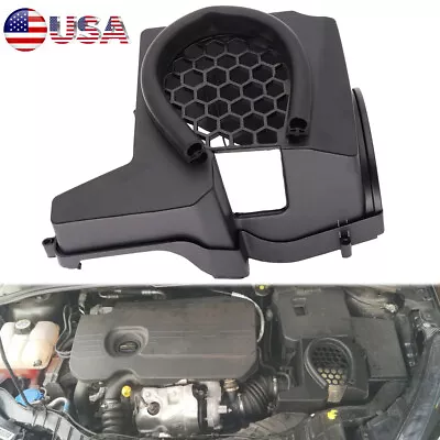 Black Hood Air Box Intake Filter Vent Cover Trim For Ford Focus MK3 2012 - 2018 • $30.68