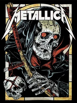 £7.18 • Buy METALLICA Band 5D Full Diamond Painting Kits DIY Embroidery Art Decor Gifts UK