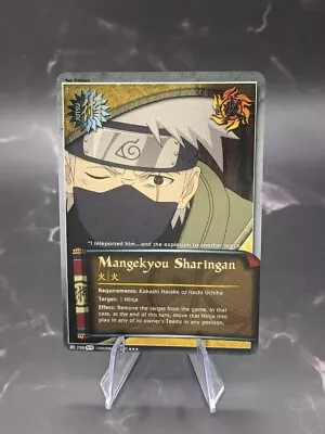 Naruto CCG Super Rare - Mangekyo Sharingan - J-750 -  Path Of Pain • $7.27