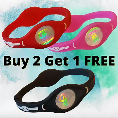 Balance Power Bracelet Ion Energy EMF Blocker Magnetic Field Therapy Wristband • $7.99