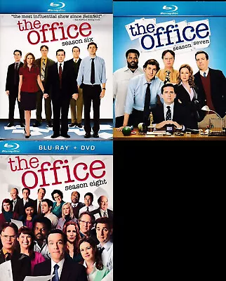 The Office - Seasons 6-8 (Blu-ray201213 Disc Set Region B) Series 678 :BM4 • $64.50