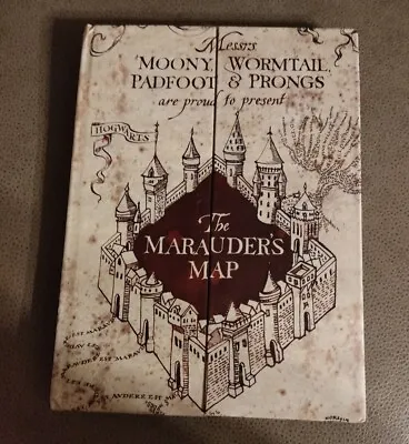 Harry Potter - The Marauders Map - Notebook (Hardback) Blue Sky Studios • £2.80