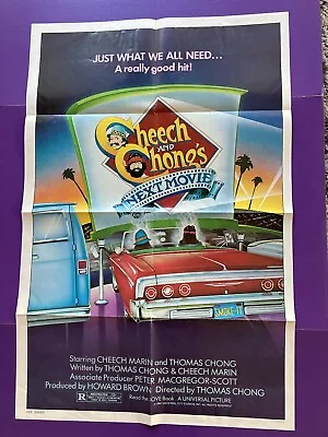 Cheech And Chong's Next Movie Original One Sheet Movie Poster 1980    • £81.92