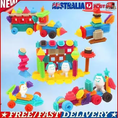 Bristle Shape Blocks Build And Play Fun Bricks Set For Boys Girls (100pcs) • $34.44