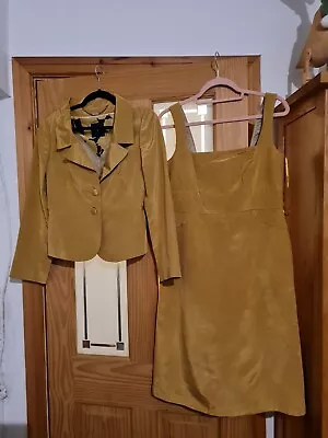 £12 • Buy Rocha John Rocha Gold Outfit. Dress 12 Bolero 10. Ideal For Any Special Occasion