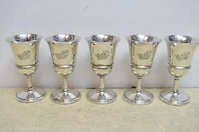 Antique Silver Plated Travel Chalice 4 1/4 Ht - 5 Available Bidding On 1 (CU406) • $99