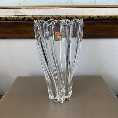 MARQUIS BY WATERFORD Crystal Windflower 8  Vase Made In Germany • $32.99