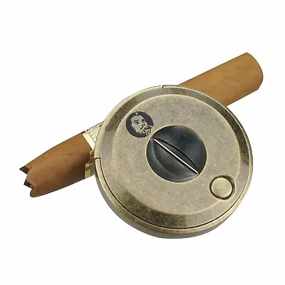 $26.09 • Buy Elegant V Cut Blade Cigar Cutter Cigar Guillotine Classic Cigar Scissors Tool