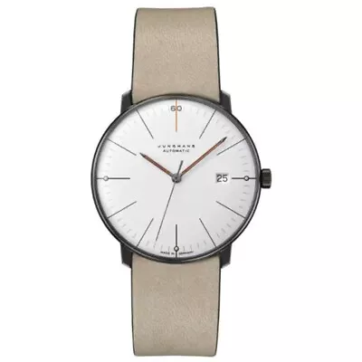 Junghans Max Bill Edition 60 Automatic 38mm Watch 27/4108.02 Limited Edition NWT • $1345