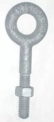 Chicago Hardware Forged Eye Bolt 3/8 X 2 1/2 Shank W Nut 4 Inch Overall Length • $7.99