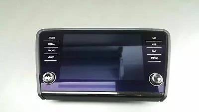 Genuine ŠKODA OCTAVIA 3 AMUNDSEN PROGRAMMING UNIT MIB LCD Display High 5E0919605M • £426.37