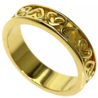 £307.66 • Buy TIFFANY&Co.   Ring Heart Motif K18 Yellow Gold