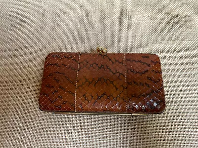 Vintage Snake Skin Evening Purse Made In Spain • $24.95