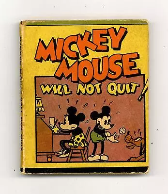 Mickey Mouse Will Not Quit #512 GD+ 2.5 1934 • $70