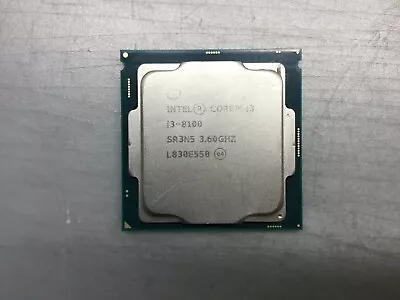 AU Seller Intel Core I3 8100 CPU LGA1151 Tested • $50