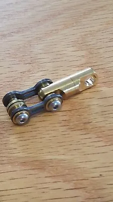 EDC Titanium Bike Link Connector Kit W/Swivel For Carabiner Keychain Key Ring • $22.95